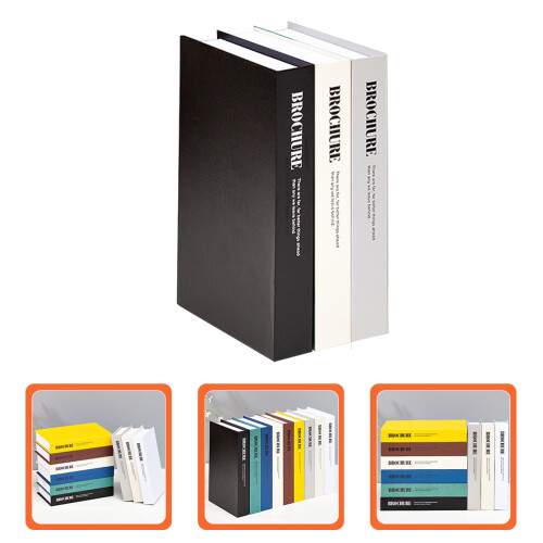 3Stk. Falsches Buch Modern Ornament Wohnaccessoire 2
