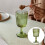 Drinks Geprägtes Weinkelch Blättermuster 300 Ml 3