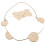 Small Lightweight Bear Mirror Wooden Wall Hanging Mirror Decor 1