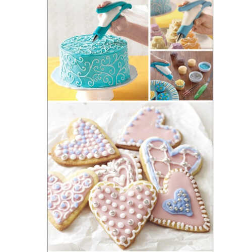 6 Kuchendekorierstift Werkzeugset Glasur Beutel 1