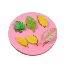 Silikon Kuchenform Blattform Für Cupcakes Desserts Fondant