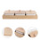 1 Set Keramik Servierplatte Geteilter Snackbehälter 3