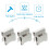 30St Durable Solar Kabelschelle Solarmodul Kabelclip 7