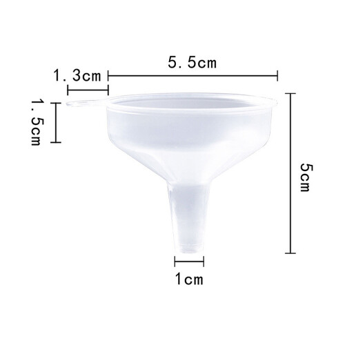 120Pcs PP Liquid Transfer Funnels for Home Cosmetic Dispensing 1