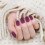 240Pcs Press on Nails Short False Nail ABS Assorted Color Reusable Set 6