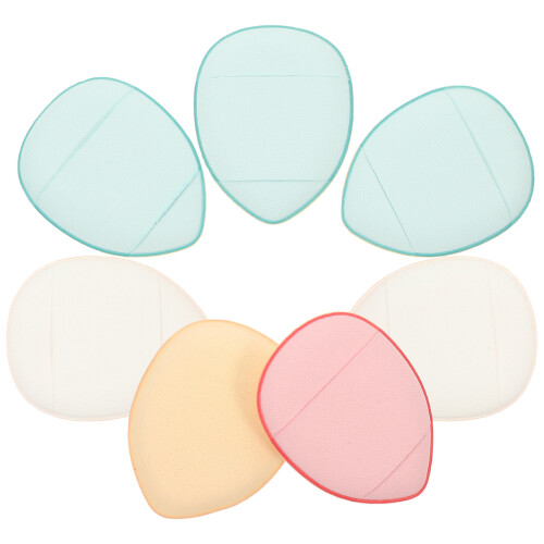 7Pcs Finger Puff Mini Reusable Makeup Sponge For Face