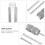 6Pcs 5Ml Refillable Empty Lip Gloss Tubes For Lip Color Balm Samples 8