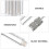 6Pcs 5Ml Refillable Empty Lip Gloss Tubes For Lip Color Balm Samples 9