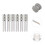 6Pcs 5Ml Refillable Empty Lip Gloss Tubes For Lip Color Balm Samples 5