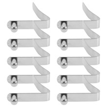 10Stück V Form Schnalle Druckverschluss Für DIY Verriegelungsröhrchen