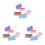 180 Pcs Romantic Floral Envelopes Set For Office School 2