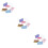 180 Pcs Romantic Floral Envelopes Set For Office School 9