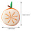 25Cm Simulation Lemon Throw Pillow Plush Stuffed Toy For Kids Sofa 2