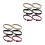 6Pairs Polyester Sleeve Garters for Men Stretchy Adjustable Arm Bands 9