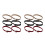 6Pairs Polyester Sleeve Garters for Men Stretchy Adjustable Arm Bands 6