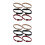6Pairs Polyester Sleeve Garters for Men Stretchy Adjustable Arm Bands 7