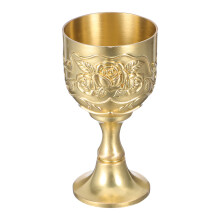 3Pcs Medieval Goblet Antique Copper Vintage Chalice For Whiskey Wine