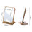 Single-Side Desktop Mirror Wooden Foldable 2