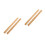 4 Pcs Wooden Ruler With Double Sided Scale For Sewing 33cm 4