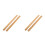 4 Pcs Wooden Ruler With Double Sided Scale For Sewing 33cm 10