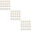 60 Pcs Fashion Earplug Earring Accessory Eardrop Decor Mixed Color 8