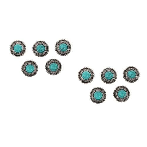10 Pcs Diy Suitcase Buttons Alloy Clasp For Clothes 2