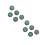 10 Pcs Diy Suitcase Buttons Alloy Clasp For Clothes 6