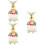 3Pcs Empty Perfume Bottle With Butterfly Decor 9