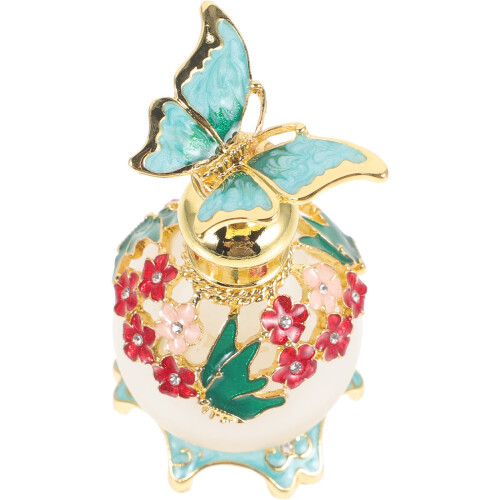 3Pcs Empty Perfume Bottle With Butterfly Decor 1