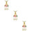 3Pcs Empty Perfume Bottle With Butterfly Decor 11
