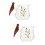 Tea Gravy Boat Salad Sauce Pourer With Handle 2 Pcs 9