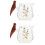 Tea Gravy Boat Salad Sauce Pourer With Handle 2 Pcs 7