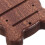2Pcs 8 Key Kalimba Bottom Plate Solid Wood Base Replacement 11