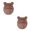 2Pcs 8 Key Kalimba Bottom Plate Solid Wood Base Replacement 10