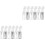 12 Pcs Empty Facial Foaming Bottle With Brush Head 5