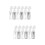 12 Pcs Empty Facial Foaming Bottle With Brush Head 9