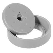5Pcs Shower Head Cap With Gasket For Wall Mount Shower And Sink