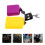 2Pcs Drum Set Cowbell Accessory Percussion Block High Low Tone 11