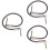 6 Pcs Electric Guitar Conversion Patch Cable For Effector Pedal 8