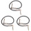 6 Pcs Electric Guitar Conversion Patch Cable For Effector Pedal 4