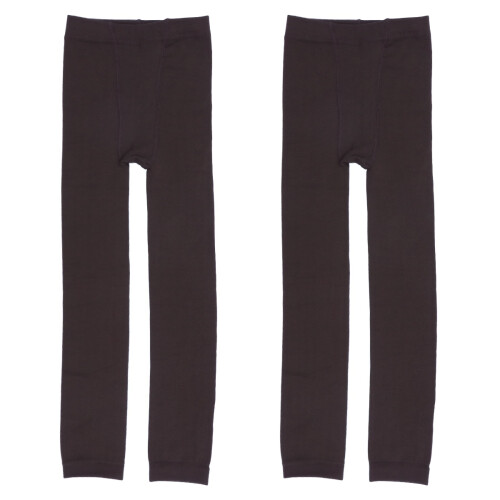 2Pièces Leggings Café Pour , Doublure Chaude Et Texture Délicate 1