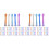 200 Pcs Reusable Compact Removers And Applicators 3