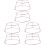 6 Pcs Bread Cooling Rack Non Stick Baking Storage Holder 2