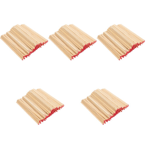 500Pcs Chinese Style Bamboo Divination Fortune Khaki 2