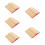 500Pcs Chinese Style Bamboo Divination Fortune Khaki 11