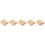500Pcs Chinese Style Bamboo Divination Fortune Khaki 9