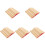 500Pcs Chinese Style Bamboo Divination Fortune Khaki 2