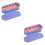 2Pcs Makeup Brush Cleaner Box Storage Holder For Home 8