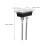 2Pcs Flush Toilet Button Pusher: Universal Rectangular Tank Replacement 2
