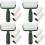 4 Sets Lint Roller For Pet Hair With Refill 7
